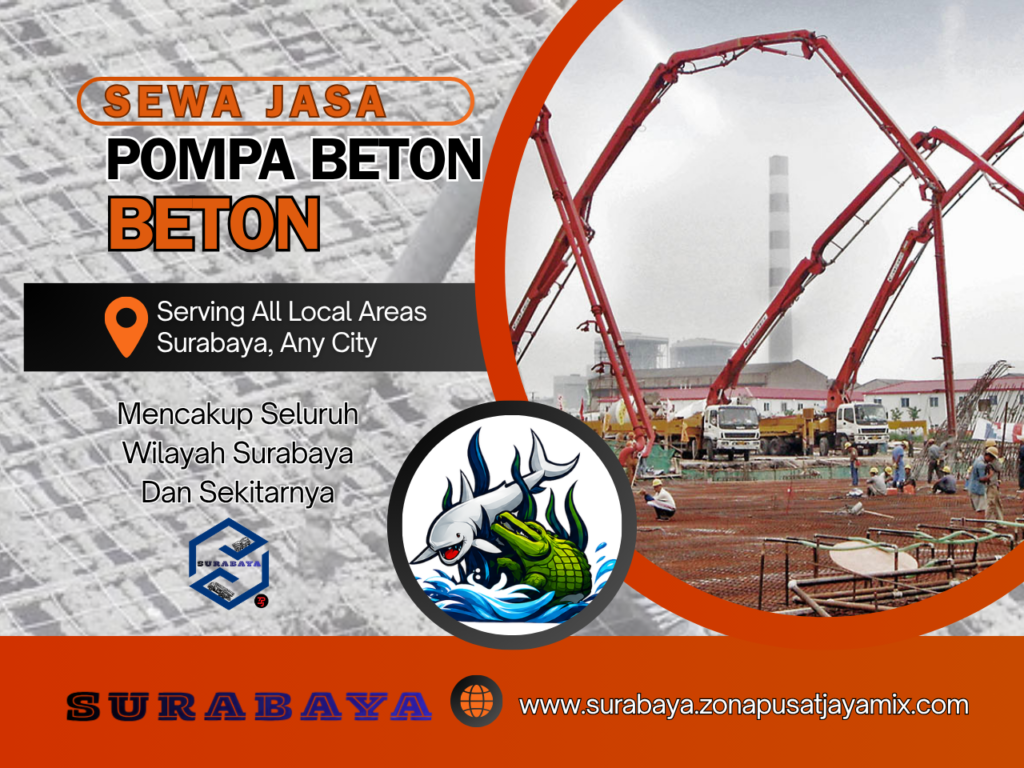 Sewa Concrete Pump Surabaya