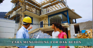Cara Menghitung Cor Dak Beton