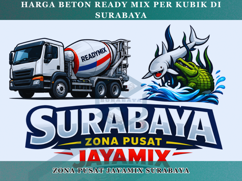 Harga Beton Ready Mix Per Kubik di Surabaya