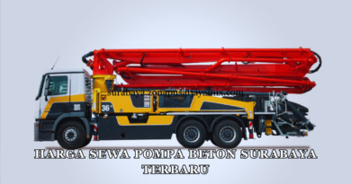 Harga Sewa Pompa Beton Surabaya Terbaru