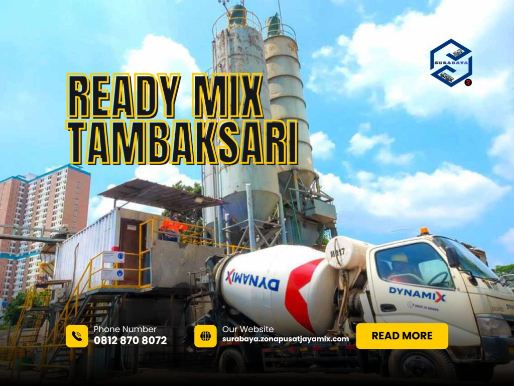 Harga Beton Cor Jayamix Ready Mix Tambaksari