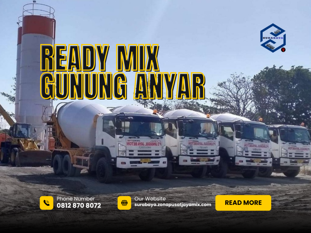 Harga Beton Cor Jayamix Ready Mix Gunung Anyar