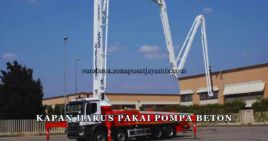 Kapan Harus Pakai Pompa Beton