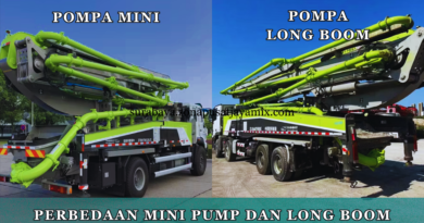 Perbedaan Mini Pump dan Long Boom
