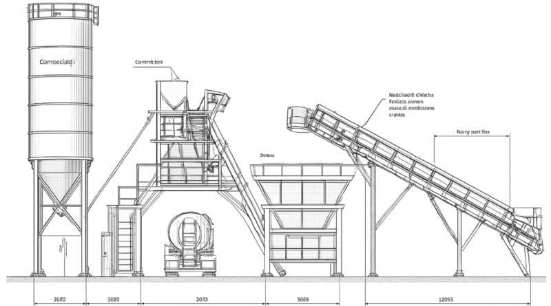 Proses Produksi Beton Ready Mix di Batching Plant