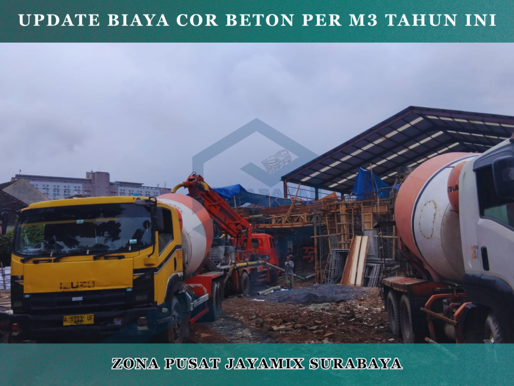 Update Biaya Cor Beton Per M3 Tahun Ini