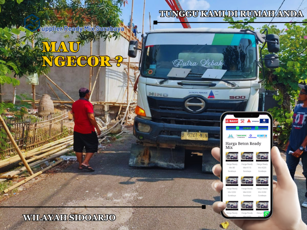 Beton Ready Mix Sidoarjo