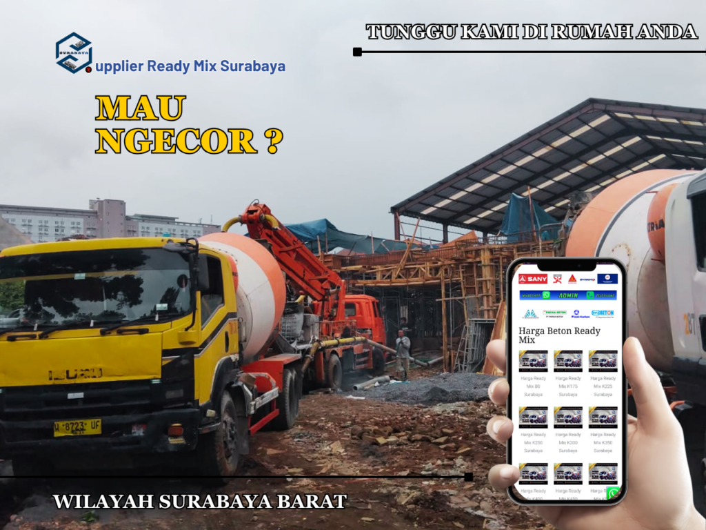 Beton Ready Mix Surabaya Barat
