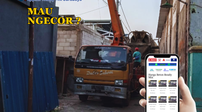 Beton Ready Mix Surabaya Selatan