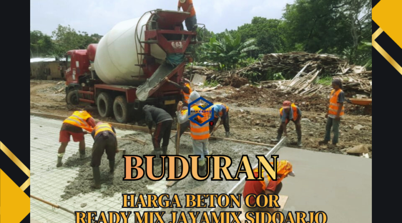 Harga Ready Mix Buduran Terbaru | Minimix + Standar